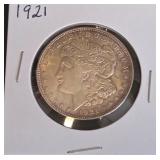 1921 - MORGAN SILVER DOLLAR (#4)