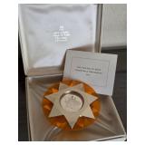 S1 - STERLING SILVER 1979 CHRISTMAS ORNAMENT