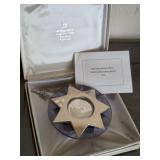 S1 - STERLING SILVER 1975 FRANKLIN MINT ORNAMENT