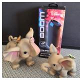 S1 - ELEPHANT FIGURINES W/SPEAKER(G80)