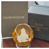 S1 - CHARLEMAGNE FRANKLIN MINT PAPERWEIGHT (L144)