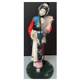 S1 - CHINESE OPERA FIGURINE W/STAND