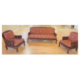 S1 - ELEGANT THREE-PIECE SEATING SET
