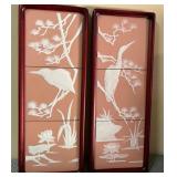 S1 - PAIR OF ORIGINAL McMONIGLE ART PANELS W/COA