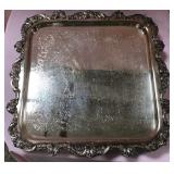 513 - EPCA SILVERPLATE TRAY BY POOLE (T328)