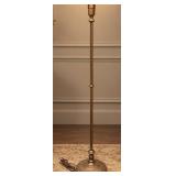 513 - ART DECO BRASS LAMP W/O SHADE (F24)