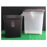 513 - HOME OFFICE PAPER SHREDDER, CONTAINER