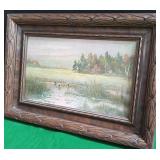 513 - LANDSCAPE FRAMED ART 21X15" (P48)