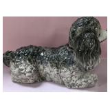 513 - CERAMIC POODLE FIGURINE 11"T (T334)