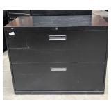 513 - TWO-DRAWER HORIZONTAL FILE CABINET (P58)