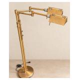 513 - HOLTKOETTER LEUCHTEN BRASS SWING-ARM (P6)