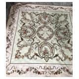 513 - FLORAL PATTERNED THROW (M94)
