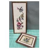 513 - LOT OF FRAMED NEEDLEWORK ART (T372)