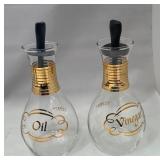 513 - MID-CENTURY OIL & VINEGAR DISPENSERS (T104)