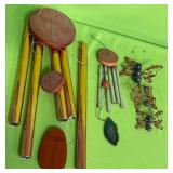 513 - THREE SETS OF WIND CHIMES (T61)