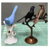 513 - LOT OF DECORATIVE BIRD FIGURINES (M20)