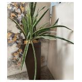 513 - FAUX PLANT IN TALL PLANTER POT (N8)