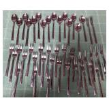 513 - LOT OF SPOONS & FORKS (M88)