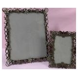 513 - LOT OF ORNATE METAL PICTURE FRAMES (T231)