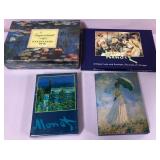 513 - LOT OF IMPRESSIONIST STATIONERY BOXES (T271)