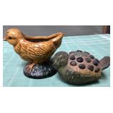 513 - LOT OF DECORATIVE BIRD FIGURINES (M55)