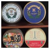 S3 - COLLECTION OF VGK HOCKEY PUCKS (B53)