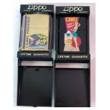 S3 - TWO COLLECTIBLE ZIPPO LIGHTERS (A79)