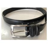 S3 - BLACK LEATHER BELT (B265)