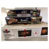 S3 - GRILL & BAKE MATS, ROTISSERIE KIT (B250)