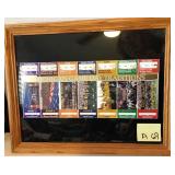 S3 - MICHIGAN GAME DAY TRADITIONS TICKETS FRAMED