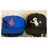 S3 - ST LUCIE METS & CHICAGO WHITE SOX HATS (B47)