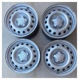 S3 - FOUR 17-INCH WHEEL RIMS W/ CENTER CAP