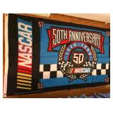 S3 - NASCAR 50TH ANNIVERSARY FLAG (A103)