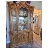 S1 - CHINA CABINET/ BREAKFRONT (NO CONTENTS) (L34)