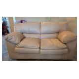 S1 - LOOKS LIKE LEATHER LOVESEAT (L53)
