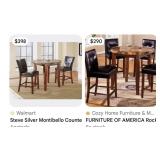 S1 - ROUND TABLE WITH 4 CHAIRS (L70)