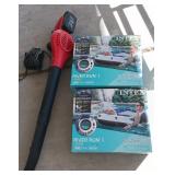 S1 - 2 RIVER RUN FLOAT TUBES, POWER SMART BLOWER