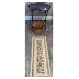 S1 - TABLE RUNNER & WOVEN BASKET