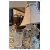 S1 - ANGEL TABLE LAMP, VASE (K100)