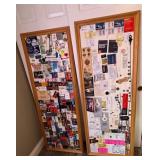 S1 - 2 PCS MEMORABILIA COLLECTION FRAMED 63X23"EA