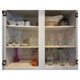 S1 - MIXED LOT OF GLASSWARE, SERVING DISHES (K12)