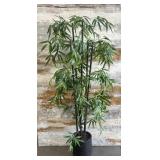 11 - FAUX BAMBOO IN PLANTER POT 61"T (P4)