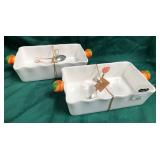 43 - NEW WMC PEACH COBBLER BAKER SETS (A237)