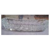 N3 - VINTAGE WATERFORD CRYSTAL RELISH DISH (G13)