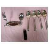 443 - MULTI-TOOL, COLLECTIBLE SPOONS (E19)