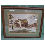 11 - FRAMED ART 18X22" (C130)