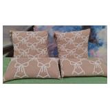 43 - NEW WMC FOUR ACCENT PILLOWS (F6)