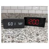 430 - TWO DIGITAL CLOCKS