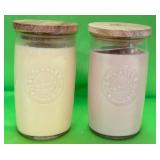 43 - NEW WMC TWO SWAN CREEK JAR CANDLES (E87)