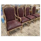 N3 - EIGHT DINING TABLE CHAIRS